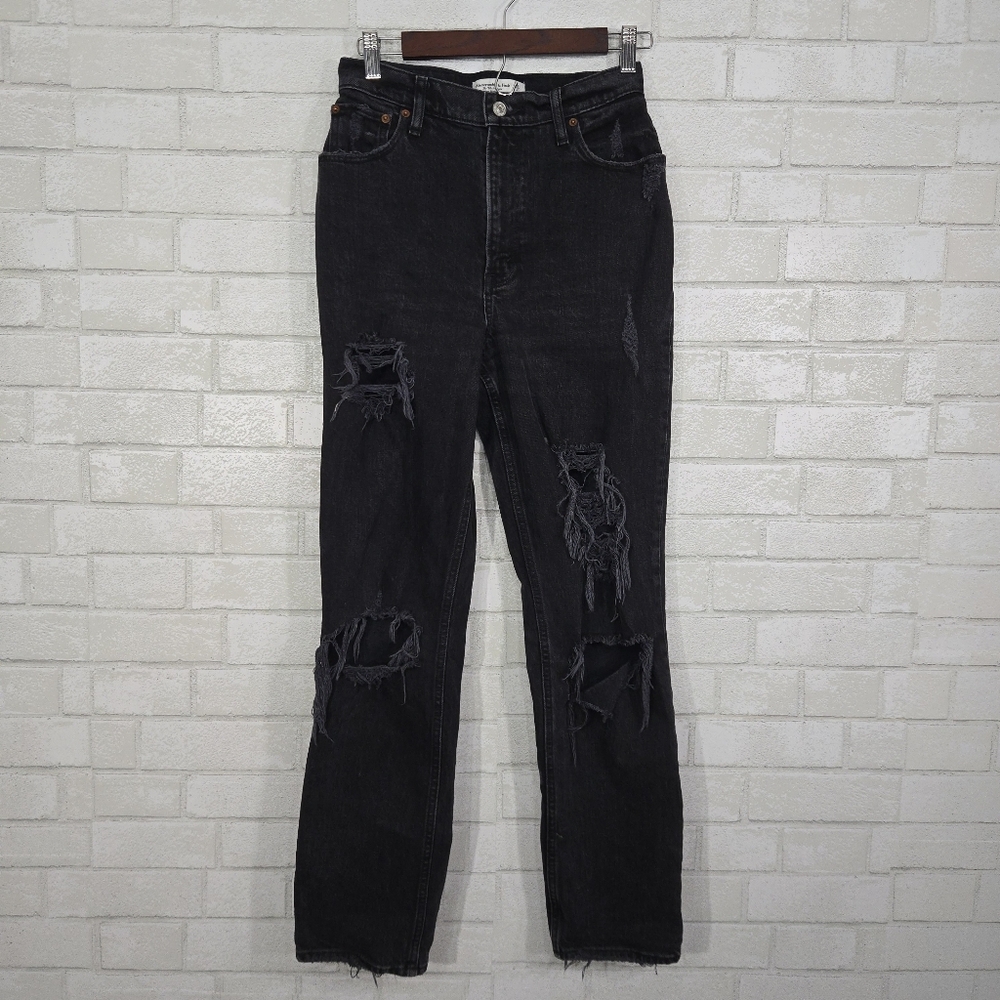 Abercrombie & Fitch The 90's straight ultra high rise jeans - Picture 5 of 14